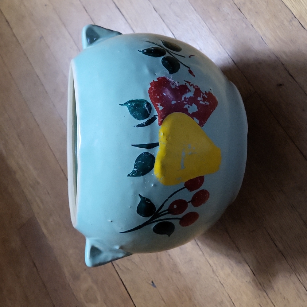 Vintage USA Crock Bean Pot